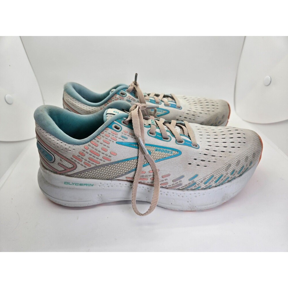 Brooks Glycerin 20 Shoes Women's 8.5 B Grey Running Athletic Support Sneakers